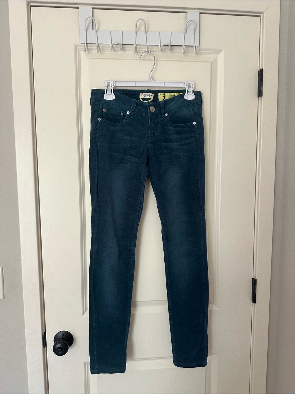 Indigo Rein Teal Skinny Jeans